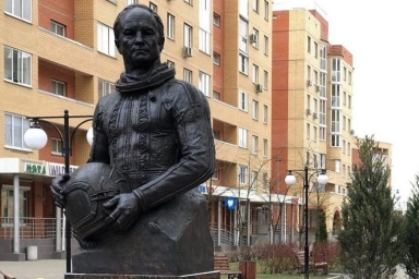 Торжественное открытие памятника Игорю Петровичу Волку в Жуковском