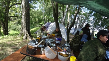 Продолжается смена в палаточном лагере "Космодесант" - 2019 3